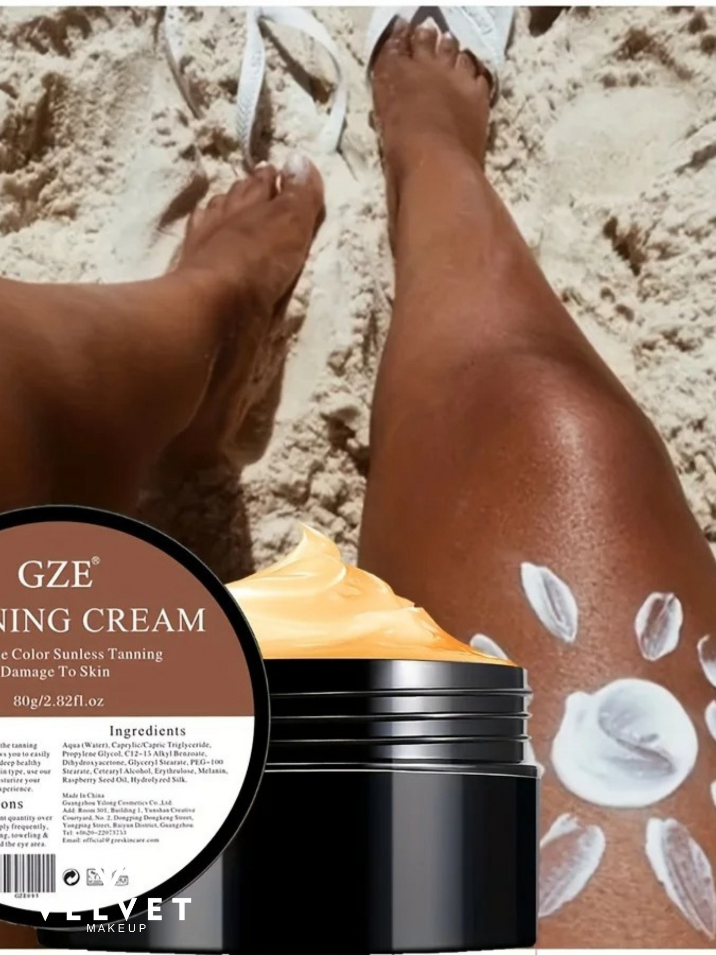 CREMA AUTOBRONCEANTE VELVET™ | COLECCION GZE