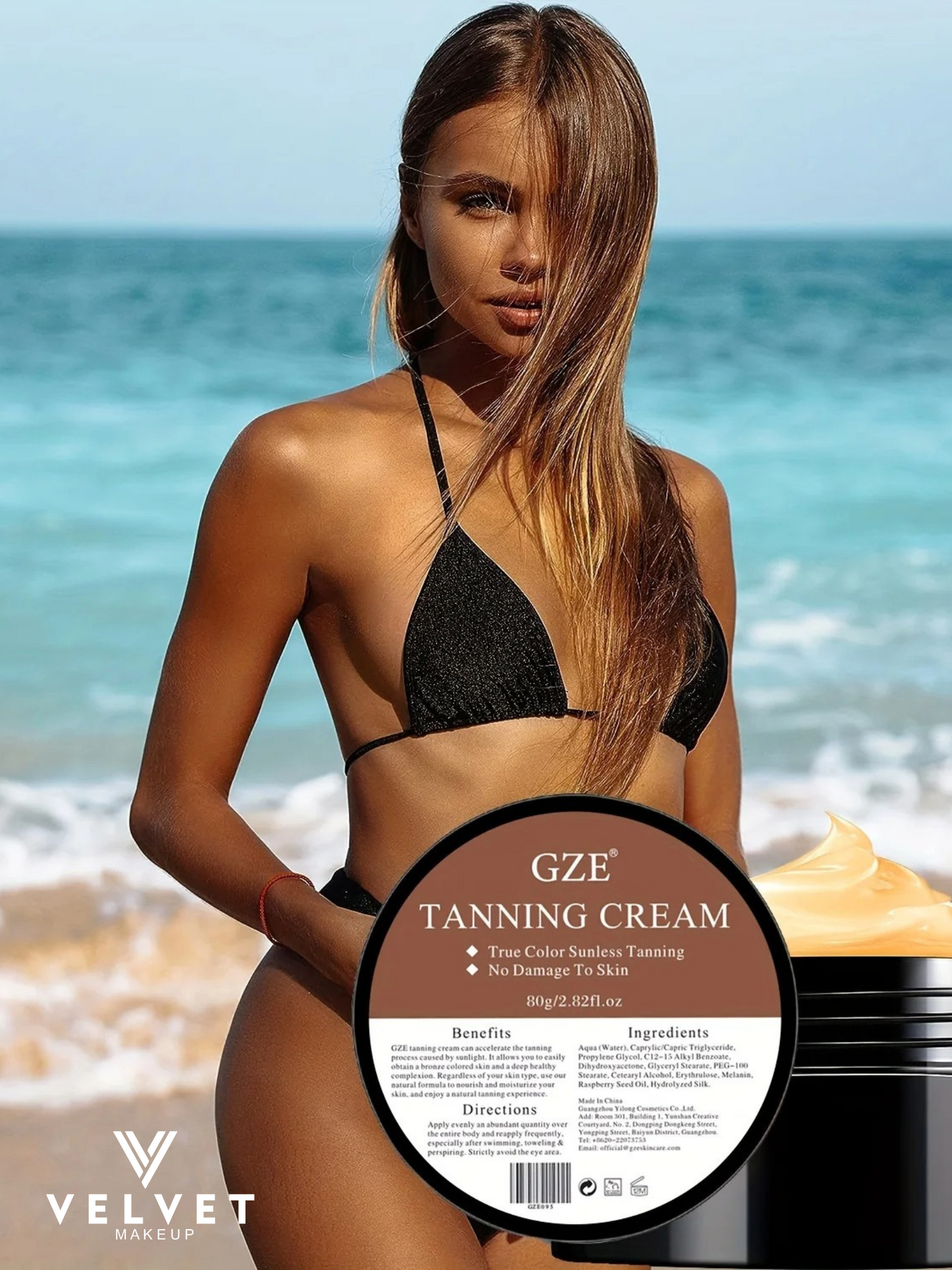 CREMA AUTOBRONCEANTE VELVET™ | COLECCION GZE